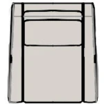 Raymond Reclining Chair with Power Headrest - Two Piece Back 201-35-2 - Image 3