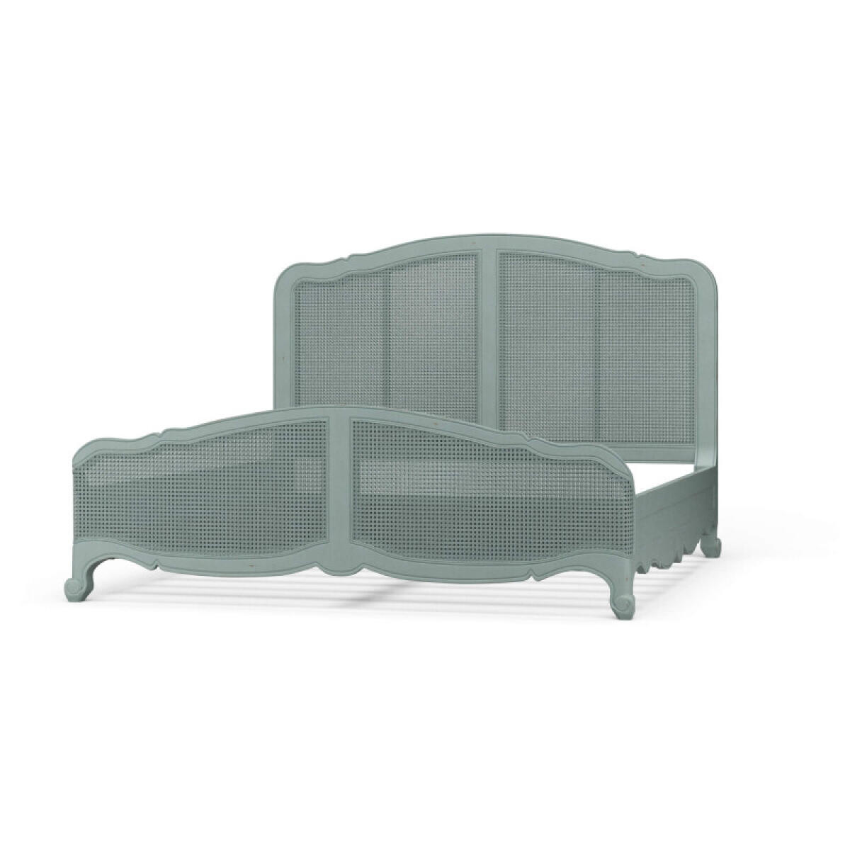 b419fea37cf3869a17dabba58c4b0125 Covington Rattan Bed - Image 1