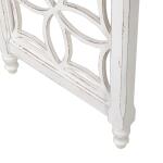 Magnolia Manor L Writing Desk Desks Antique White & Weathered Bark 27