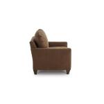 True Custom™ True Custom® Leather Track Arm Chair and a Half - Image 6
