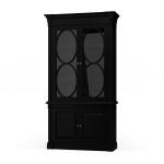 Fiona 4 Door Display Cabinet W/ Glass Shelves