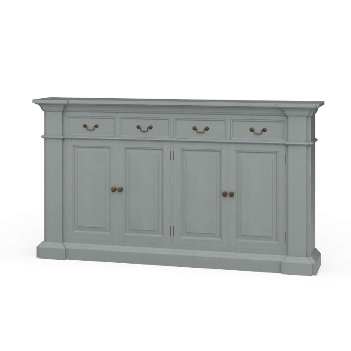 Roosevelt 4 Door 4 Drawer Sideboard Dining Storage Blue 2 Roosevelt 4 Door 4 Drawer Sideboard Dining Storage Blue 2