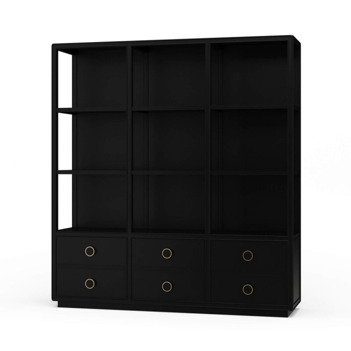 b461128413b0a8db58ebf4fb9e499b64 Cohan Open Cabinet W/ 6 Drawers - Image 1