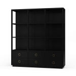 Cohan Open Cabinet W/ 6 Drawers