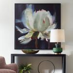 Peony Framed Canvas - Image 3