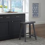 Creations 24 Inch Sawhorse Counter Stool - Slate