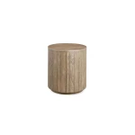 Andora Round Plinth End Table