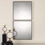 Matty Square Mirrors, S/2 - Image 3