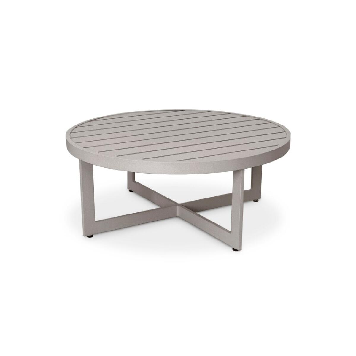 b485dc243f5ee9e35b3b49e8bb796ca9 Walker Outdoor Round Cocktail Table - Image 1