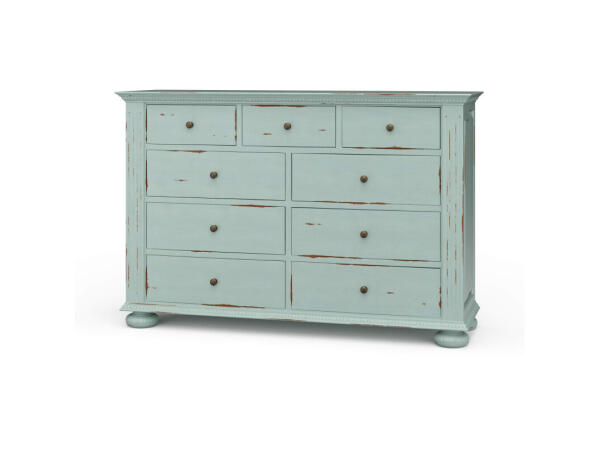 Charleston 9 Drawer Dresser Dressers Blue