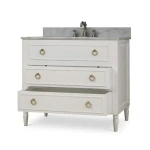 Cholet Single Vanity W/ Sink & Marble Top - Image 6