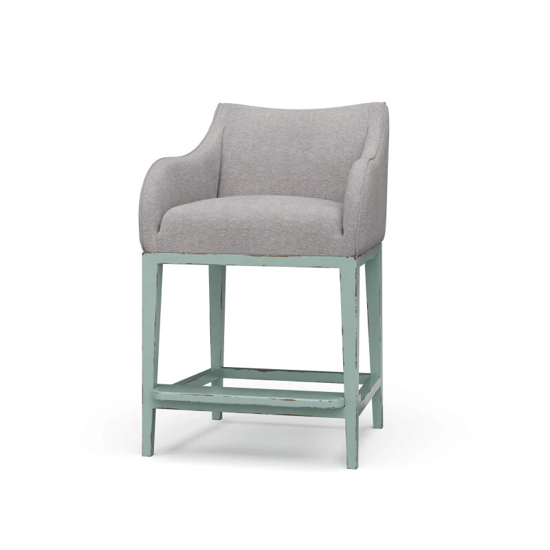 b4e467272620540620c325d45ad64951 Elanor Counter Stool W/ Arms - Image 1