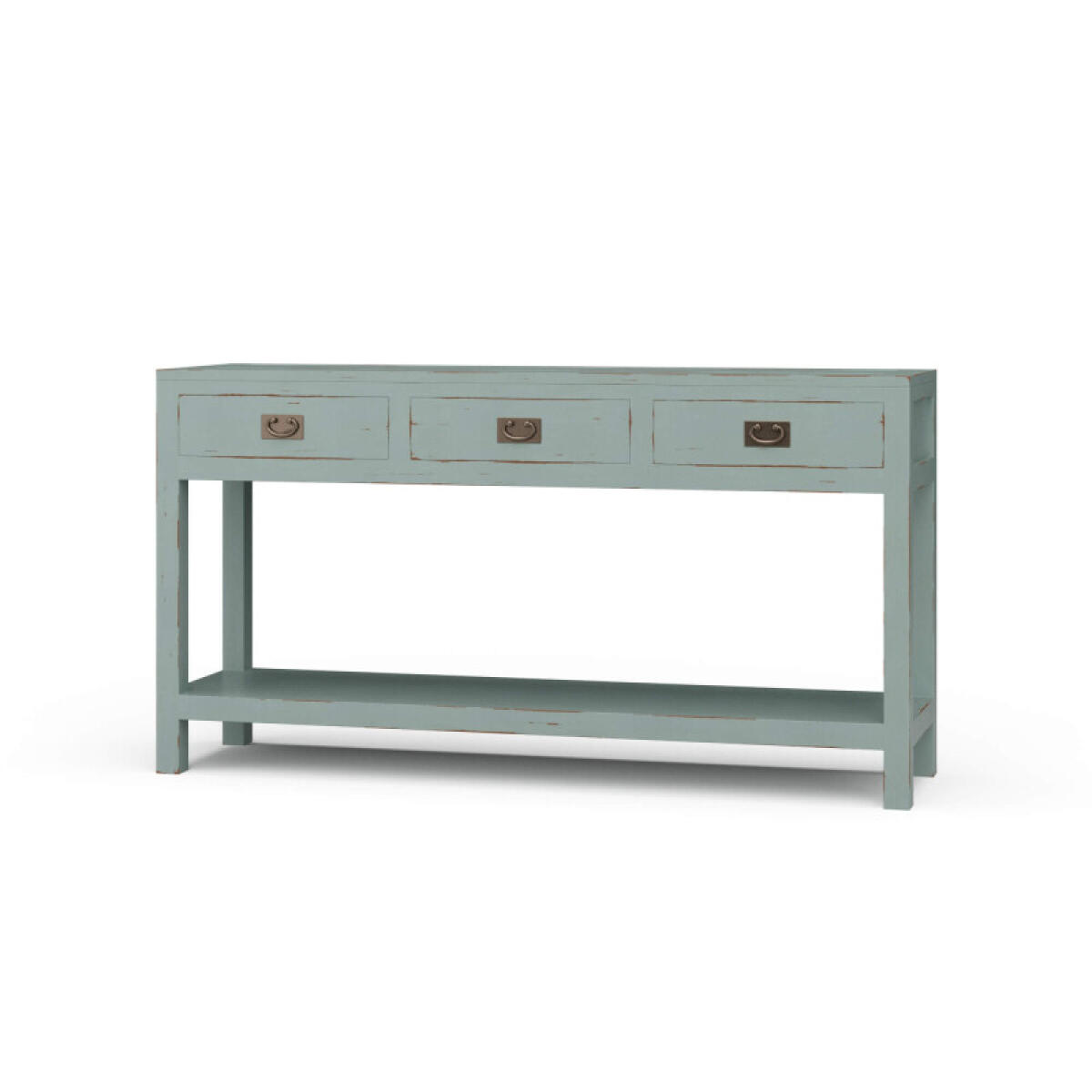 b4e7615677f4c06017f5070749b3e091 Kagu 3 Drawer Narrow Console - Image 1