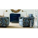 Myles Thin Track Arm Swivel Chair Chairs Bassett Furniture 11