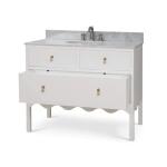 Chloe Single Vanity W/ Sink & Marble Top - Image 5
