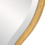 Aneta Large Round Mirror, Gold - Image 8