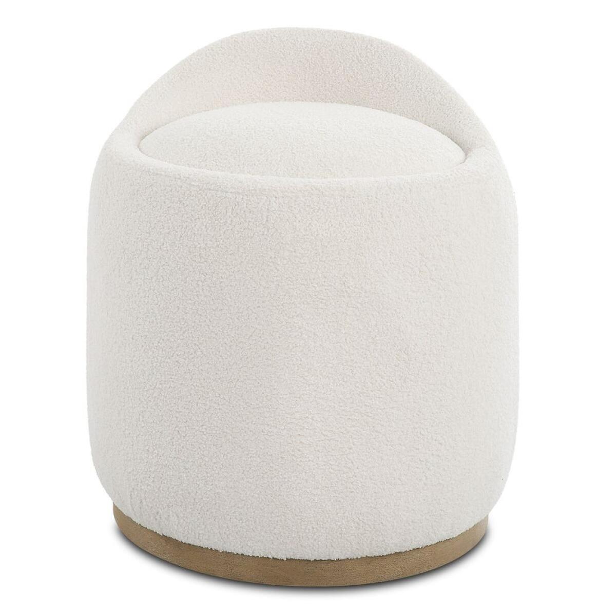 b558482e7dfd73354d97e5ba334c1bbd Swirl Swivel Ottoman - Image 1