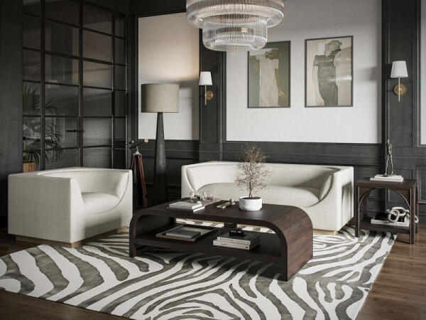 Vannes Coffee Table W/ Shelf - Image 4