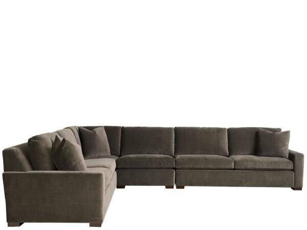 Fletcher 4 pc Sectional Sectionals Gray 8