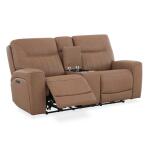 Bennett Loveseat w/ Console P2 & ZG - Butternut - Image 8