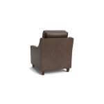 Magnificent Motion Leather Slope Arm Power Wall Recliner Recliners Bassett Furniture 17