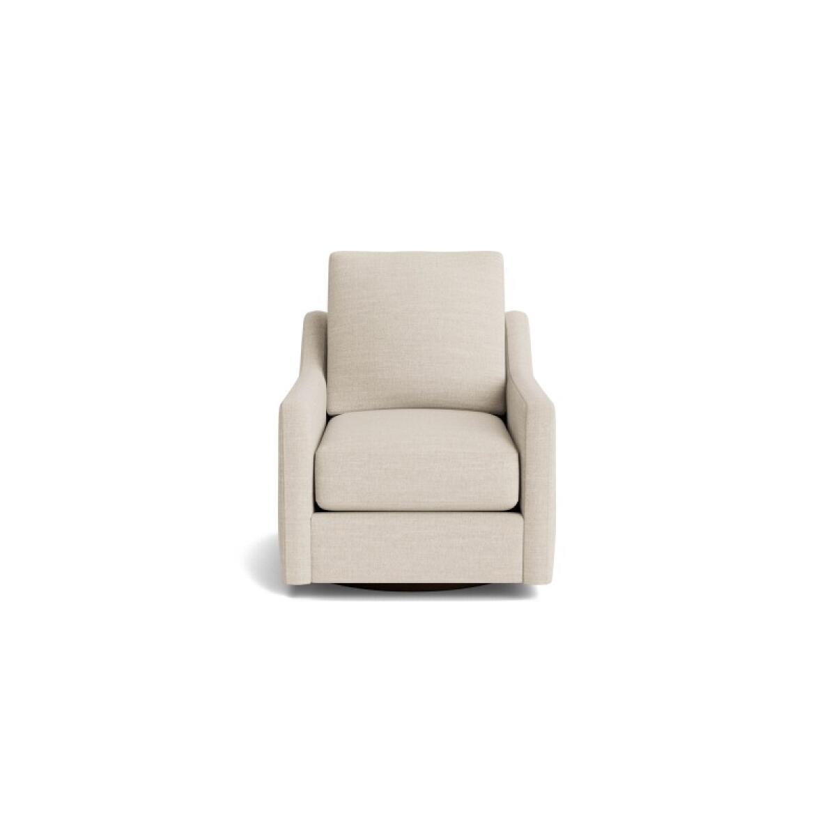 b60fb9675a160d0ec16fd2ba08ee06d8 True Custom™ True Custom® Slope Arm Swivel Chair - Image 1