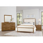 Crafted Cherry Bedroom by Ben & Erin Napier Erin's Upholstered Bed - Image 4