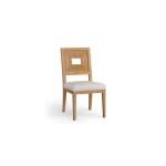 Newbury Open Back Side Chair with Upholstered Seat