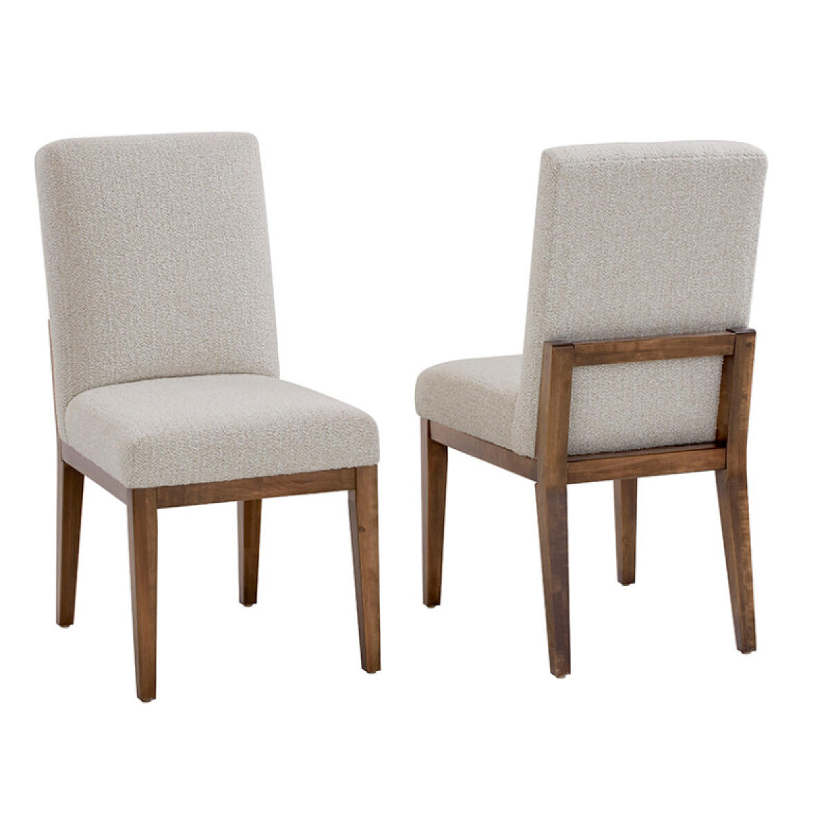 Crafted Cherry Dining by Ben & Erin Napier UPH SIDE CHAIR OATMEAL FABRIC Chairs & Benches Brown 2 Crafted Cherry Dining by Ben & Erin Napier UPH SIDE CHAIR OATMEAL FABRIC Chairs & Benches Brown 2