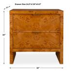 Indus 2 Drawer Chest - Image 11