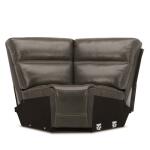 Bentley Corner Wedge – Graphite Sectional Parts Graphite Gray Leather 11