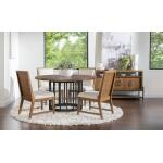 Round Dining Table Dining Tables Brown 11