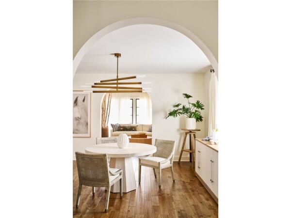 Weekender Coastal Living Home Collection Mackinaw Round Dining Table - Image 3