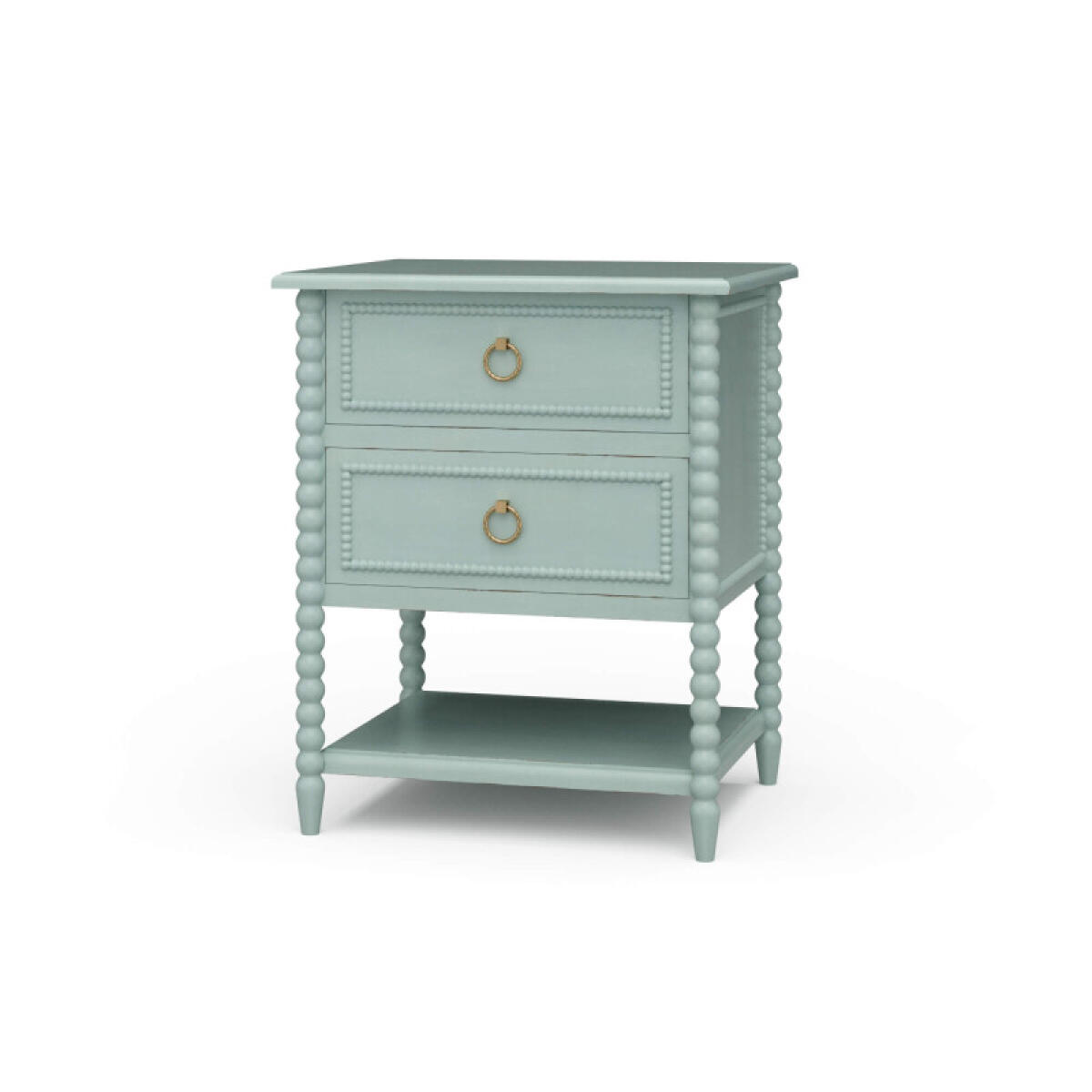 b666a45e243e5dc11f4e96743e73cfc8 Cholet 2 Drawer Bedside Table W/ Shelf - Image 1