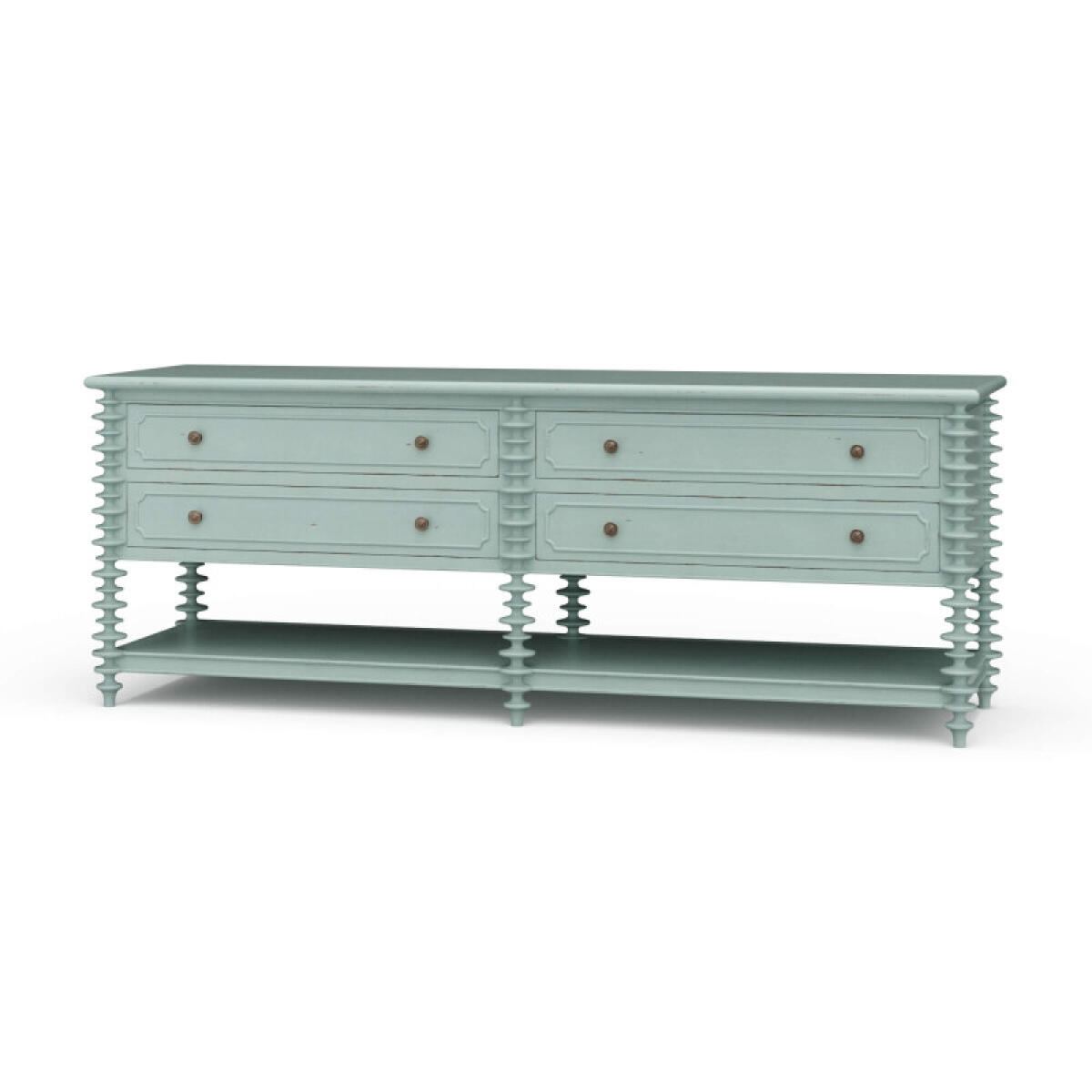 b69615177c973acc922964345b31eb32 Milano Sideboard W/ 4 Drawers - Image 1