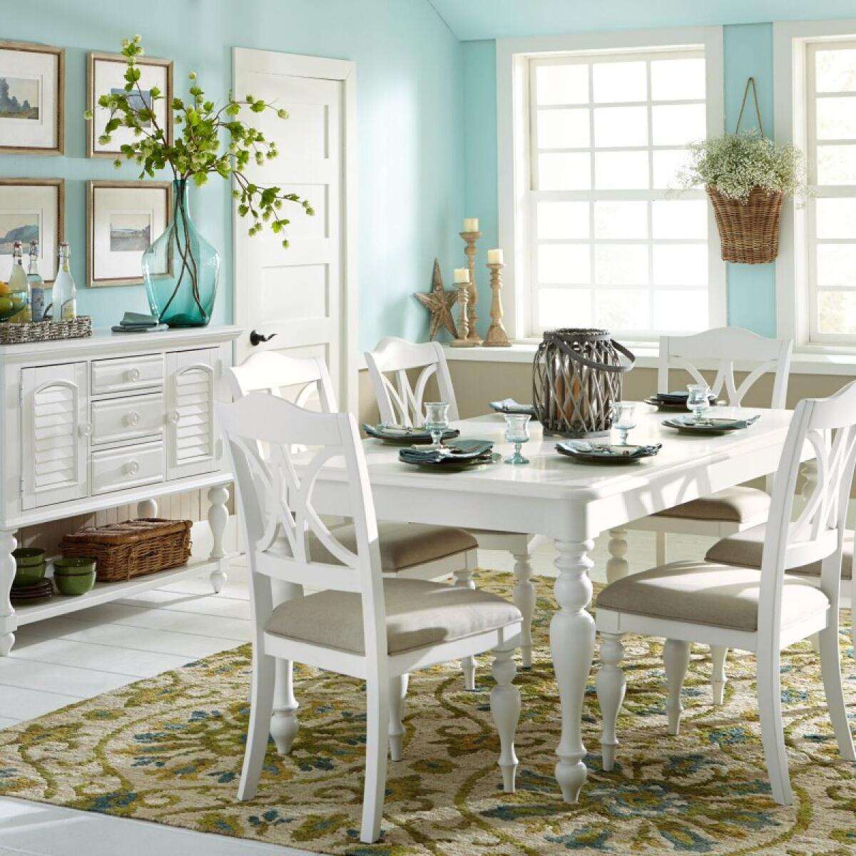 b6c5ed8fd7d3f59a6306698d28e98065 Summer House 5 Piece Rectangular Table Set - Image 1