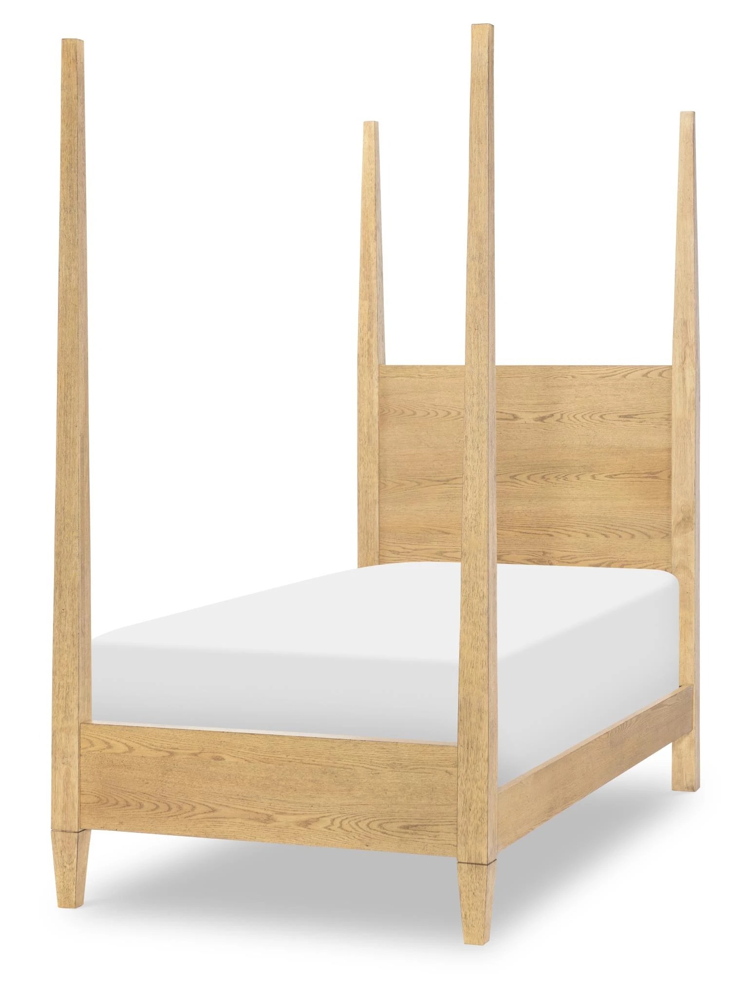 b6f526a5f0b5f8f87039b0a8482f0e75 TY4950 Today's Traditions LK Complete Poster Bed Twin 3/3 Natural Hickory - Image 1