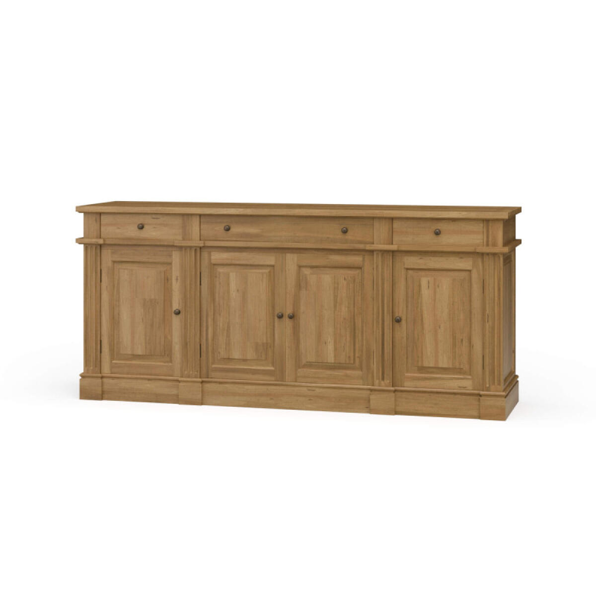 b703f6e2fe5352750e8874e8a23693d2 Roosevelt 4 Door 3 Drawer Sideboard - Image 1