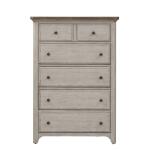 Farmhouse Reimagined Queen Poster Bed, Dresser & Mirror, Chest - Image 6
