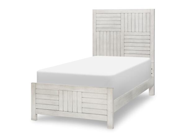 Complete Panel Bed, Twin 3/3 Stone Path Gray Finish Youth Beds Legacy Classic Furniture