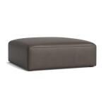 Clyde Leather Ottoman - Image 3