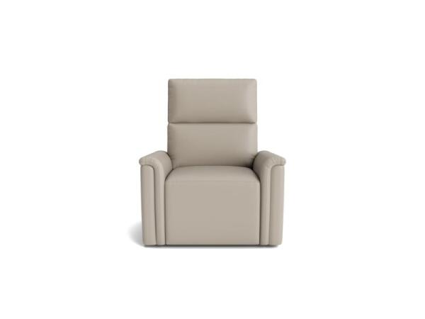 Harris Leather Pad Arm Zero Gravity Power Recliner Recliners Bassett Furniture