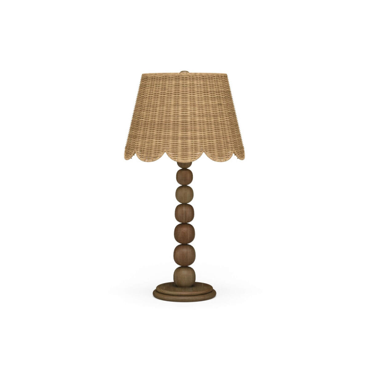 b741983e20cbb864f652968be7a7f70d Cholet Table Lamp W/ Scalloped Shade - Image 1