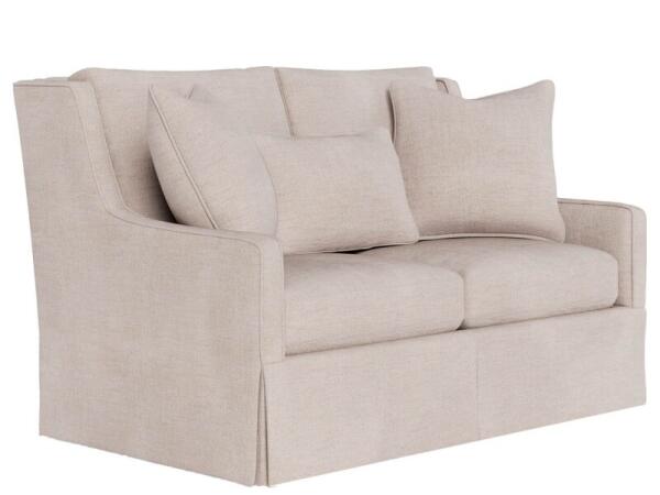 Hudson Skirted Loveseat - Special Order - Image 3