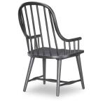 Windsor Arm Chair Chairs & Benches Black 11