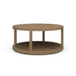Cohan Coffee Table Small W/ Wood Shelf