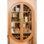Napa Wine Cabinet W/ Mirrored Back - Image 3