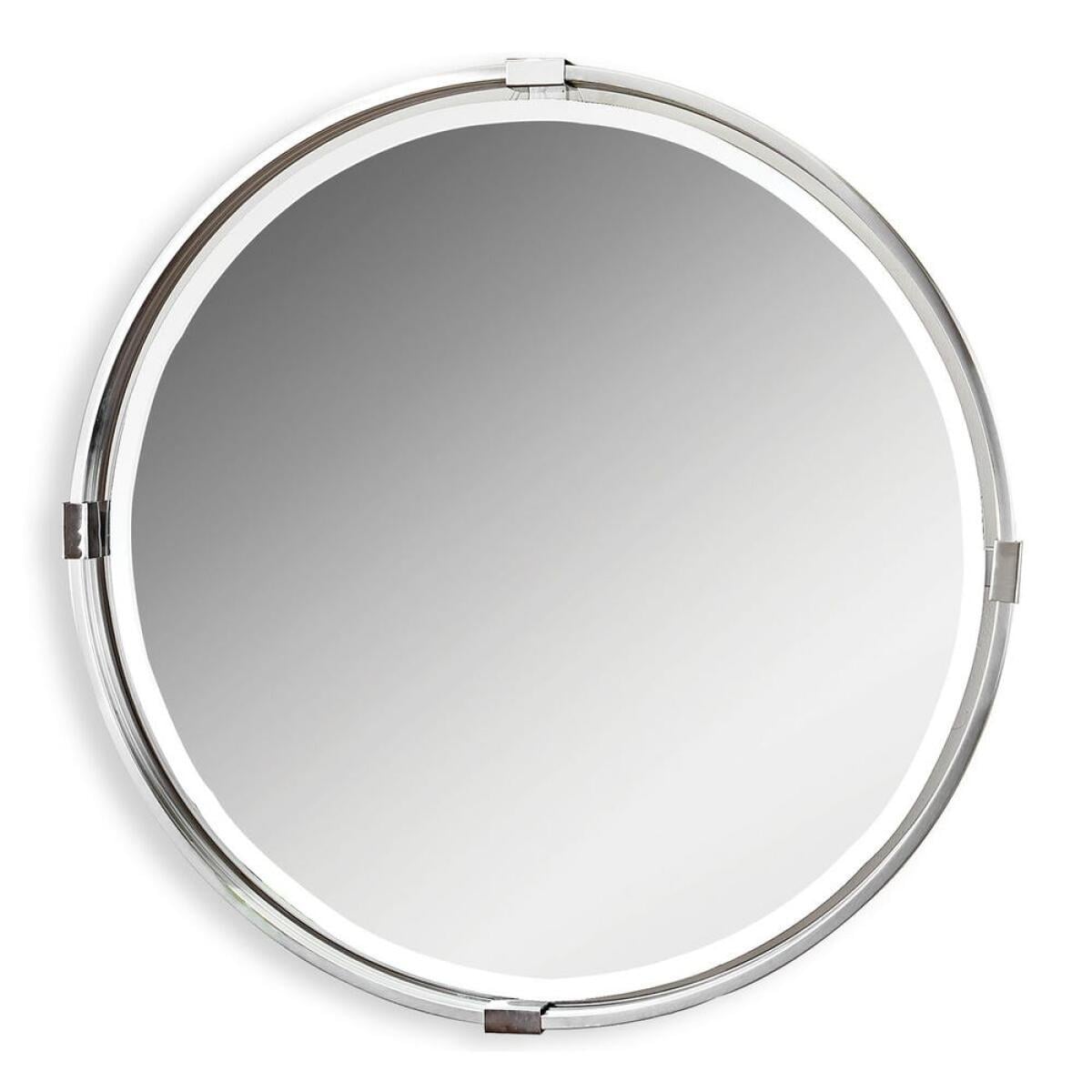 b7b36d11e922cac6b6cafd0488605c8a Tazlina Round Mirror - Image 1
