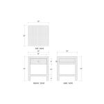 Kagu 1 Drawer Nightstand W/ Rattan - Image 9