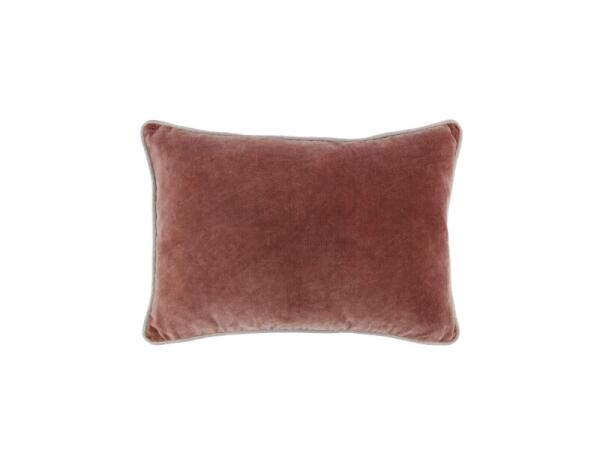 Heirloom Velvet Auburn Lumbar Pillow Cover + Insert Accent Pillows Accent Pillows